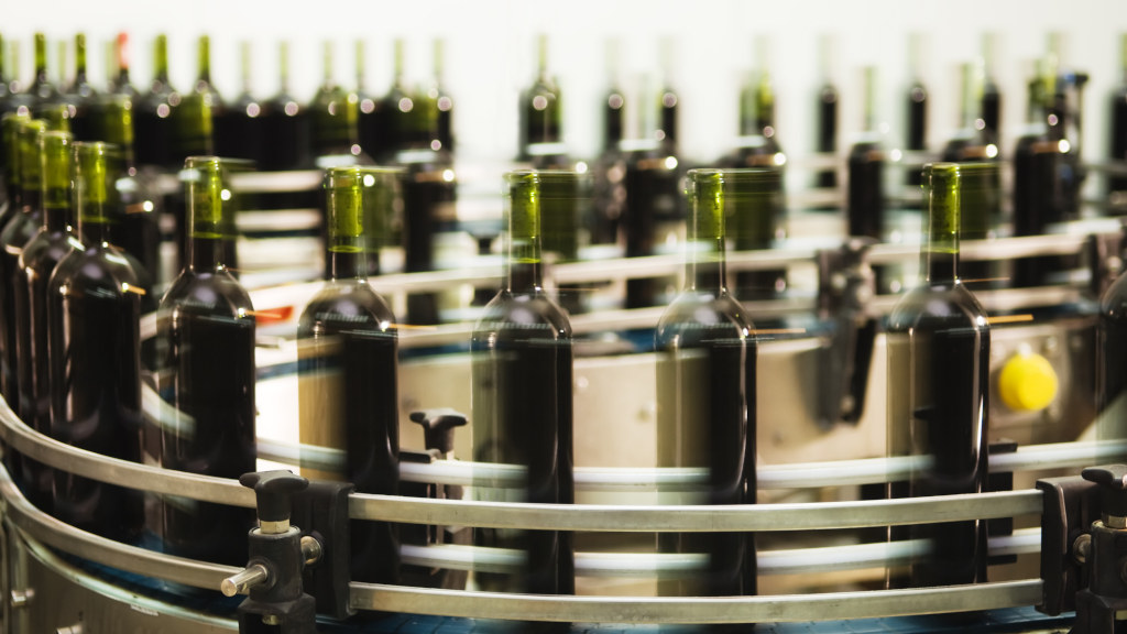 Equipos industriales para la producción de vino